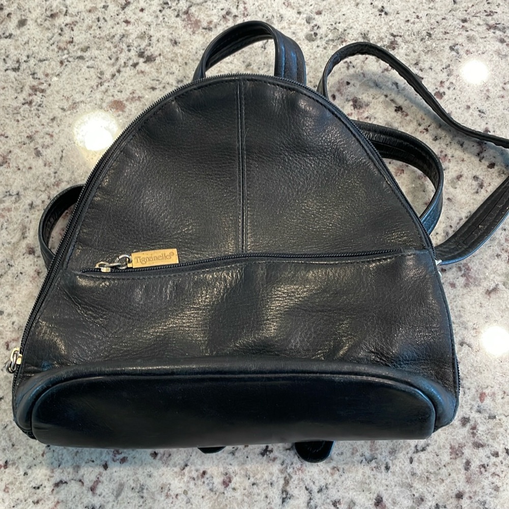 Cute Leather Small Backpack! - image 1